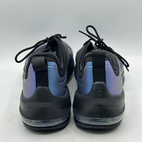 NIKE AIR Maxi Axis Throwback Future Sneaker Black Racer Blue Sz 9.5 - Picture 5 of 7